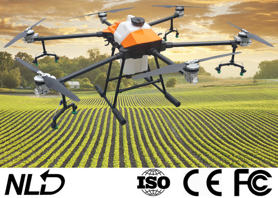 4 Rotor Agriculture Spray Drone With RTK Centimeter Positioning