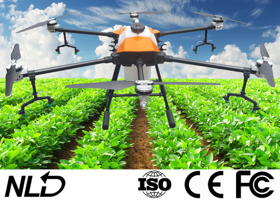 6 Rotors Agriculture UAV Drone With Battery 15min Flying Time