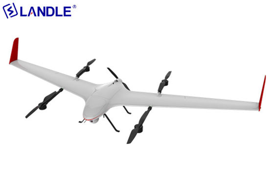 GPS Mapping Aerial Survey Drone , ISO9001 Fixed Wing Drone