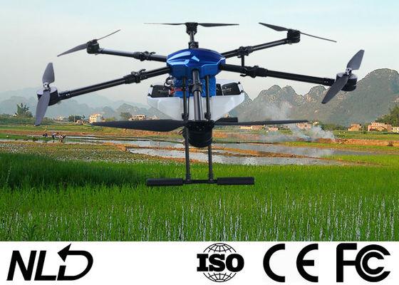 Pesticide 22L Six Rotors 10-15min Fertilizer Spraying Drone