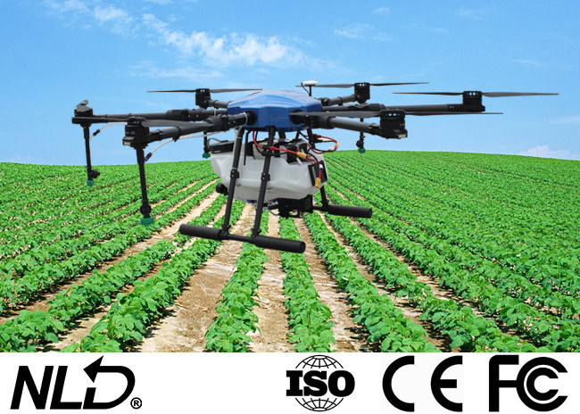 6 Rotors Fuselage Agriculture Spraying Pesticide Drone Fully Waterproof