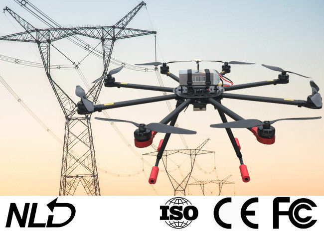 ISO9001 2-4km T10 Unmanned Drone With Manual Operation Hook For Transmission Line Cable Construction Mission